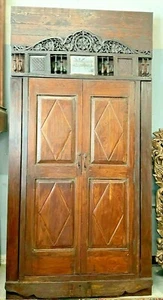 Antique Barn Door Panel, Old Teak Door, Rustic Farmhouse Doors, Unique 89x44