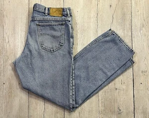 Jeans de mezclilla Lee vintage años 90 talla 36x32 hechos en EE. UU.  - Imagen 1 de 9