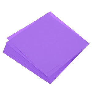 50 Sheets Origami Paper Double Sided 8x8 Inch Square Sheet, Deep Purple - Picture 1 of 5