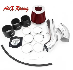 Kit de admisión de aire AirX Racing negro-rojo para 2 piezas 2001-2003 Ford Explorer 4,0 L V6 - Imagen 1 de 4