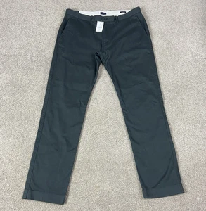 J Crew Slim-Fit Flex Chino Hose Herren Größe 35x32 Dunkelgrau H3167 - Bild 1 von 8