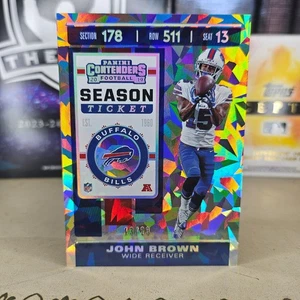 2019 Panini John Brown #4 Cracked Ice /23 - Picture 1 of 2