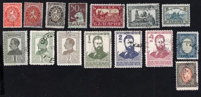 Sellos de Bulgaria 1926 (juego) Mi#181-92 usados - Imagen 1 de 2
