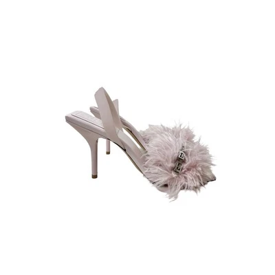 Новый с Ярлыками! Сандалии-слинги Givenchy из овечьей кожи светло-розовые, размер 38 - Изображение 1 из 4