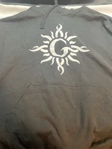 Godsmack Band - White Core Logo Hoodie Sweatshirt Schwarz Gr. L - Bild 1 von 4