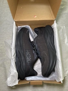 New! Hoka One One Rincon 4 1155130/BBLC Black/Black Sz 12D With Original Box - Picture 1 of 5