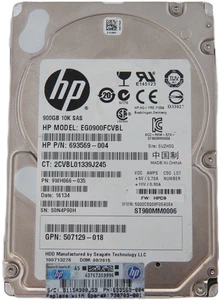 HP 900 GB EG0900FCVBL 2,5 pollici disco rigido SAS - Foto 1 di 6