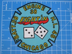 Chicago Illinois Fire Department Eng 38 patch - Picture 1 of 2