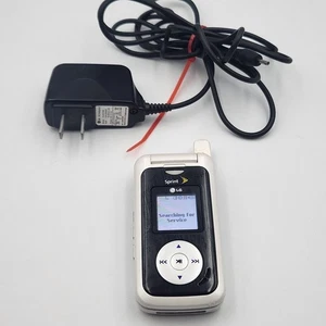 Cellulare LG Fusic LX550 Sprint Flip - testato - vintage da collezione - Foto 1 di 10