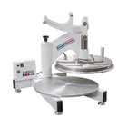 DoughXpress DMS-18-120 18" Manual Pizza Dough Press with Single Heat and Anal...