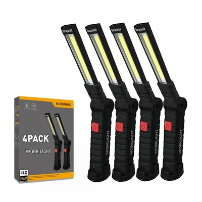 Working Light Portable, Rechargeable Work Lights with Magnetic Base Hanging H... - Image 1 of 4