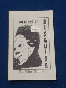 1984 Methods of Disguise 1st Edition Softcover Book by John Sample - Bild 1 von 9