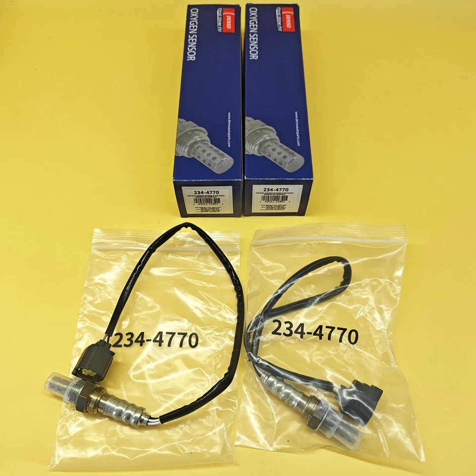2x DENSO Up/Downstream Oxygen O2 Sensor For Dodge Ram 1500 Chrysler 234-4770 NEW Foto 1 de 4