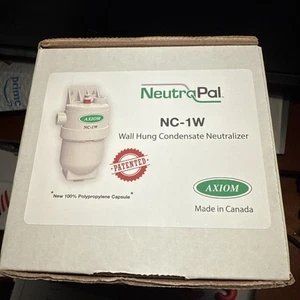 Axiom NC-1W NeutraPal 3/4" FNPT Wall Hung Condensate Neutralizer - Picture 1 of 3