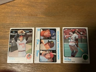 1973 Topps бейсбол полный комплект 1-660 Schmidt RC Aaron Mays Ryan EX-почти как новый - Изображение 1 из 4