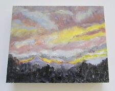 Mercia Lee Santa Fe Mountain Sunrise Landscape Painting