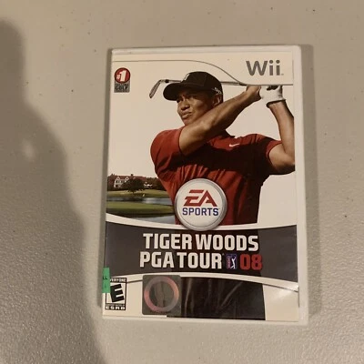 EA Sports Tiger Woods PGA Tour 08 Wii Complete w/ Manual - Image 1 of 4