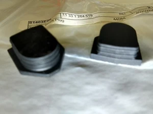 TWO (2) 325e 325es 325i 325iX 325is 525i 528e Engine Valve Cover Cam Core Plug - Picture 1 of 3