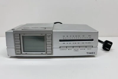 Timex T434S Digital Triple Alarm Clock & Nature Sounds Sleep Therapy AM FM Radio - Image 1 of 4