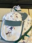 SOME BUNNY CHRISTMAS Snowman 5 PIECE GIFT SET SIZE 0-6 MONTHS NEW WITH TAGS