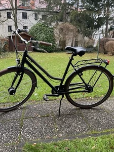 Damenfahrrad, Schwarz - Bild 1 von 6