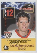 2007-08 Camrose Kodiaks Team Issue Joe Colborne
