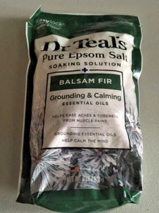 NEW Dr. Teal’s 2 Pound BALSAM FIR Epsom Salt Soaking Solution - Picture 1 of 1