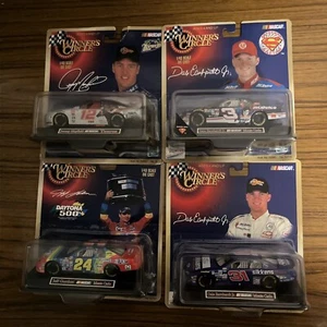 Lote de 4 Winners Circle Nascar Dale Earnhardt Jr #3 Superman y otros conductores - Imagen 1 de 9