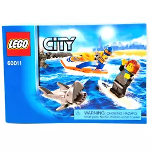Lego City 60011 *INSTRUCTION MANUAL ONLY* Surfer Rescue Book - Picture 1 of 4