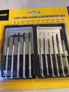 12PC Precision Screwdriver Set Eyeglass Watch Jewelry Repair Cell Micro Small - Picture 1 of 4