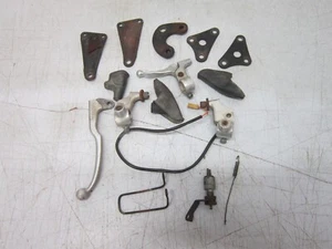 1980 Suzuki SP400 OEM Miscellaneous Parts Lever Perches Engine Mounts - Picture 1 of 8