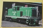 Wyoming Car Co #8568 Military Version of GE 44 Ton Switcher 1976 Train Postcard 