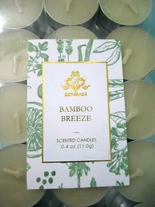 Botanica 30 pcs Tealight candles Bambo Breeze Tealight Scented Candle - Picture 1 of 5