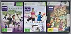 Bulk Xbox 360 Kinect Games Adventures Sports Your Shape Fitness Evolved Bundle