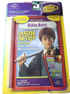 Quantum Pad (Leap) Book & Cartridge 🕹 Harry Potter - Making Movies SEALED🕹 - Picture 1 of 2
