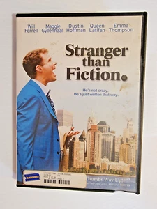 Stranger Than Fiction (DVD 2007) Will Ferrell, Dustin Hoffman Blockbuster Video - Picture 1 of 1