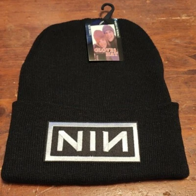NIN Gorra Calavera Puño Sombrero Nueve Pulgadas Uñas Sombrero Foto 1 de 4