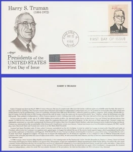 USA3 #2219f U/A ARTMASTER FDC 33nd Harry S. Truman - Bild 1 von 1