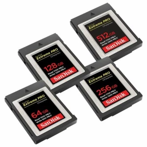 SanDisk Extreme Pro CFexpress Card TypeB 64GB 128GB 256GB 512GB Compact Flash CF - Picture 1 of 13
