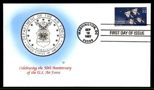 Mayfairstamps US FDC 1997 Air Force Planes First Day Cover aas_99183 - Picture 1 of 2