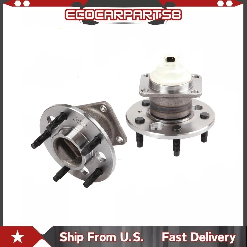 Cojinete de cubo de rueda trasero de 2 piezas para Chevy Impala Monte Carlo Pontiac Grand Prix Buick Foto 1 de 1