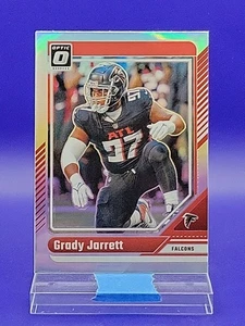 Grady Jarrett 2024 Donruss Optic Silver Holo Prizm SP π₯ Falcons - Picture 1 of 2