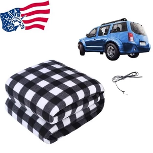 Manta Eléctrica Coche 12v Voltios Dedicada Cálida Coche para Camping Exterior110*150cm - Imagen 1 de 17