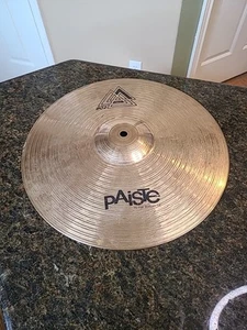 Vintage 14" PAISTE 802 PLUS HI HAT BECKEN Unterseite (einzeln) GUC - Bild 1 von 7