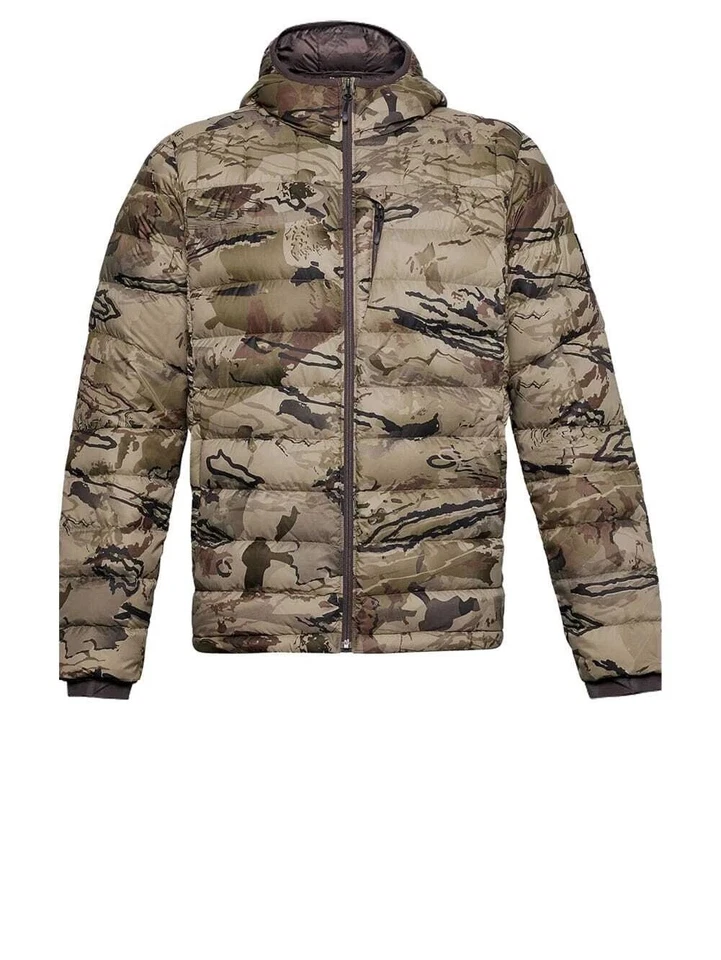 Under Armour Ridge Reaper Down Sudadera con Capucha UA Estéril Camuflaje/Negro LG 1355327-999002 Foto 1 de 1