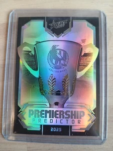 2025 Select AFL Footy Stars COLLINGWOOD Platinum Premiership Predictor 18/60 - Picture 1 of 2