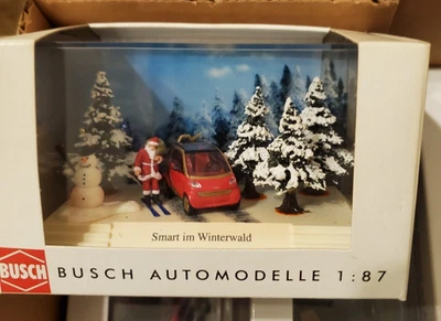 Rare Busch Automobile  1:87 SMart  im w Smart - Image 1 of 3