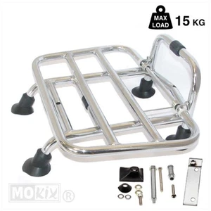 SUPERTEC Gepäckträger vorne (VESPA Primavera) chrom, Frontträger - Bild 1 von 1