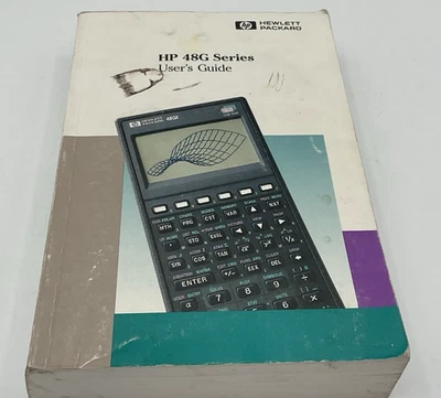 Hewlett Packard HP 48G серии руководство пользователя издание 5 00048-90126 Бесплатная доставка! - Изображение 1 из 4