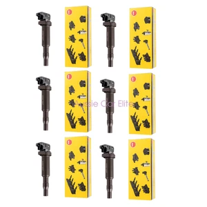 12131712219 6pcs OEM NGK Ignition Coils for 2005 BMW 320i 330i 530i Z4 B30 3.0L - Picture 1 of 3